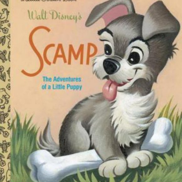 Disney Book Kids Scamp Children’s Classic Golden Books 2004 Lady & The Tramp - Picture 3 of 3